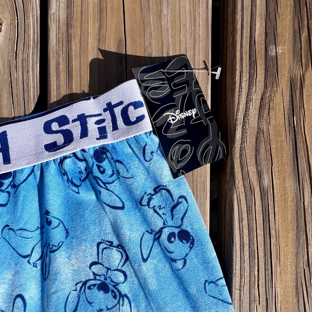 - Stitch L Print Pajama Shorts! NEW! - Picture 8 of 14